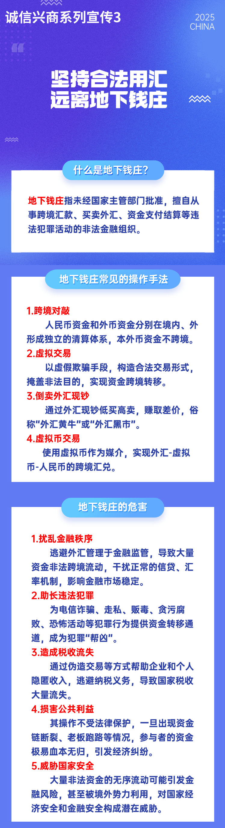 诚信兴商系列宣传│③坚持合法用汇  远离地下钱庄_1.png
