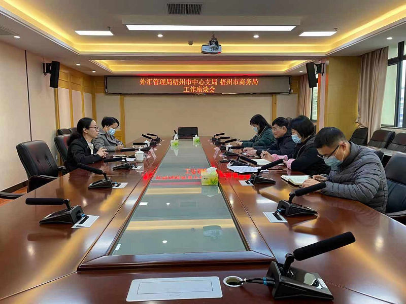 互联网-梧州支局-国家外汇管理局梧州市中心支局与梧州市商务局开展工作交流座谈-20210129.jpg