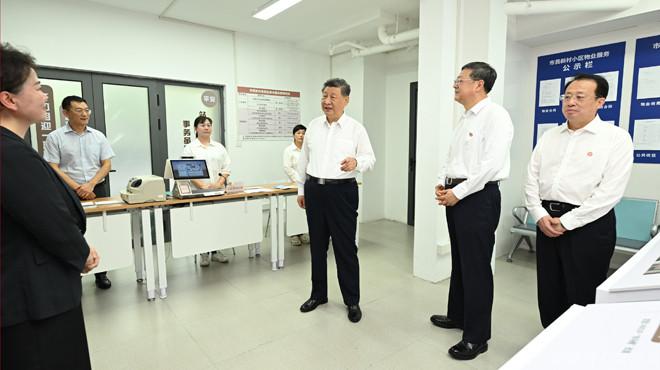 习近平在上海考察