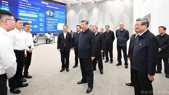 習近平在河北雄安新區考察